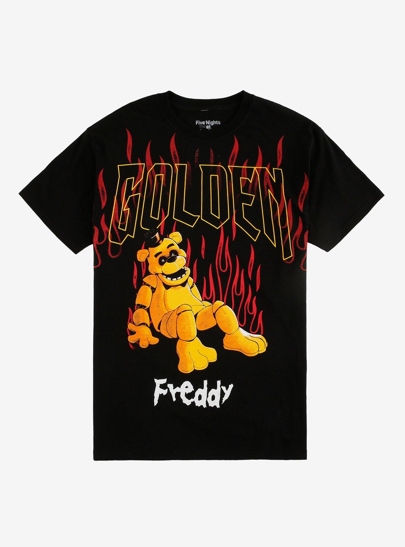 Five Nights At Freddy Golden Freddy Shirt T Shirt New Arrival