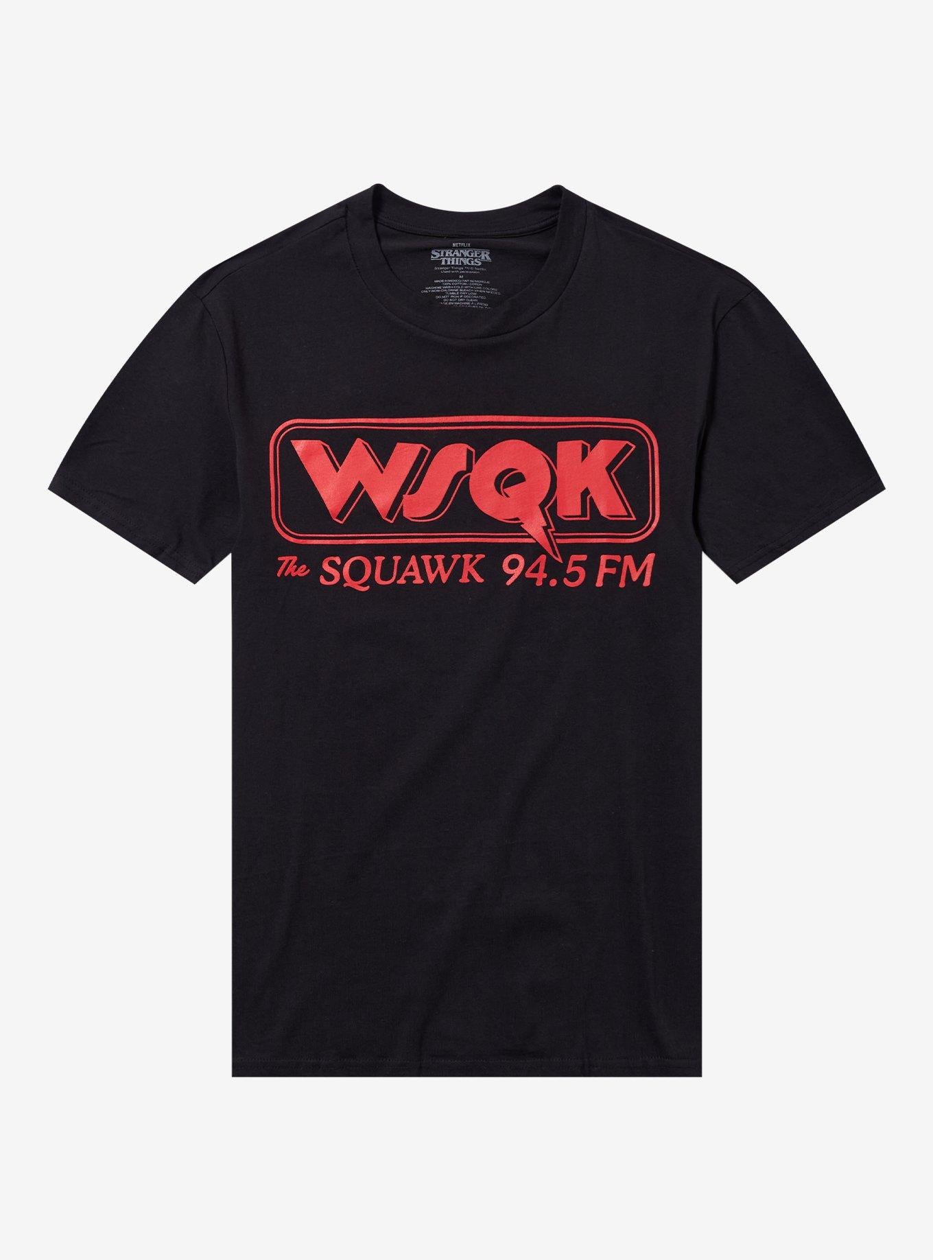 Stranger Things WSQK Shirt T Shirt Everyday Wear