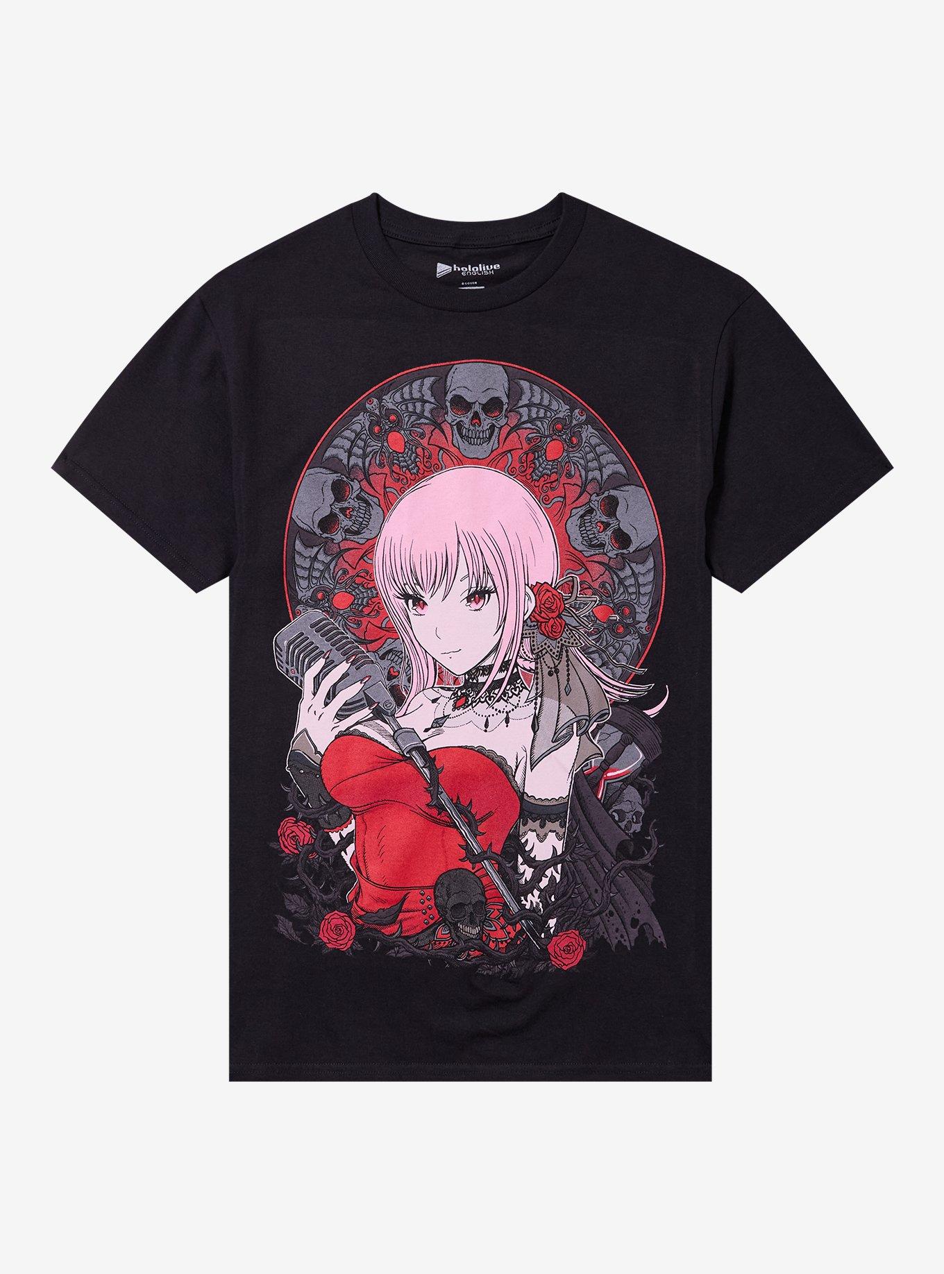 Ghost Ghost Mori Calliope Portrait Of Death Shirt T Shirt Gift Ready