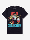 Terrifier Art Is Subjective T-Shirt | Graphic T-Shirt for Unisex