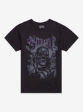 Ghost Masked Figure Distressed Shirt T Shirt US Trend