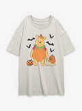 Disney Winnie The Pooh Big Pumpkin Pooh Girls Oversized T-Shirt