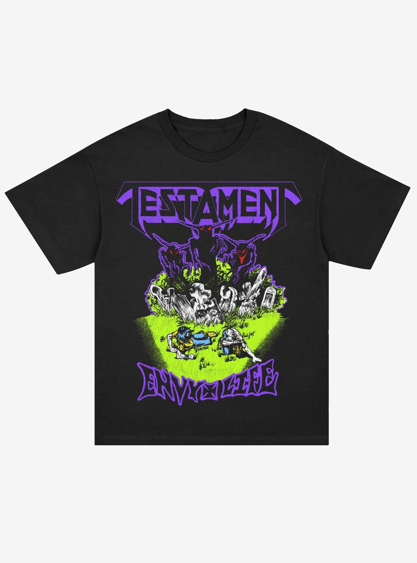 Testament Practice What You Preach Tour Shirt T Shirt Clean Design