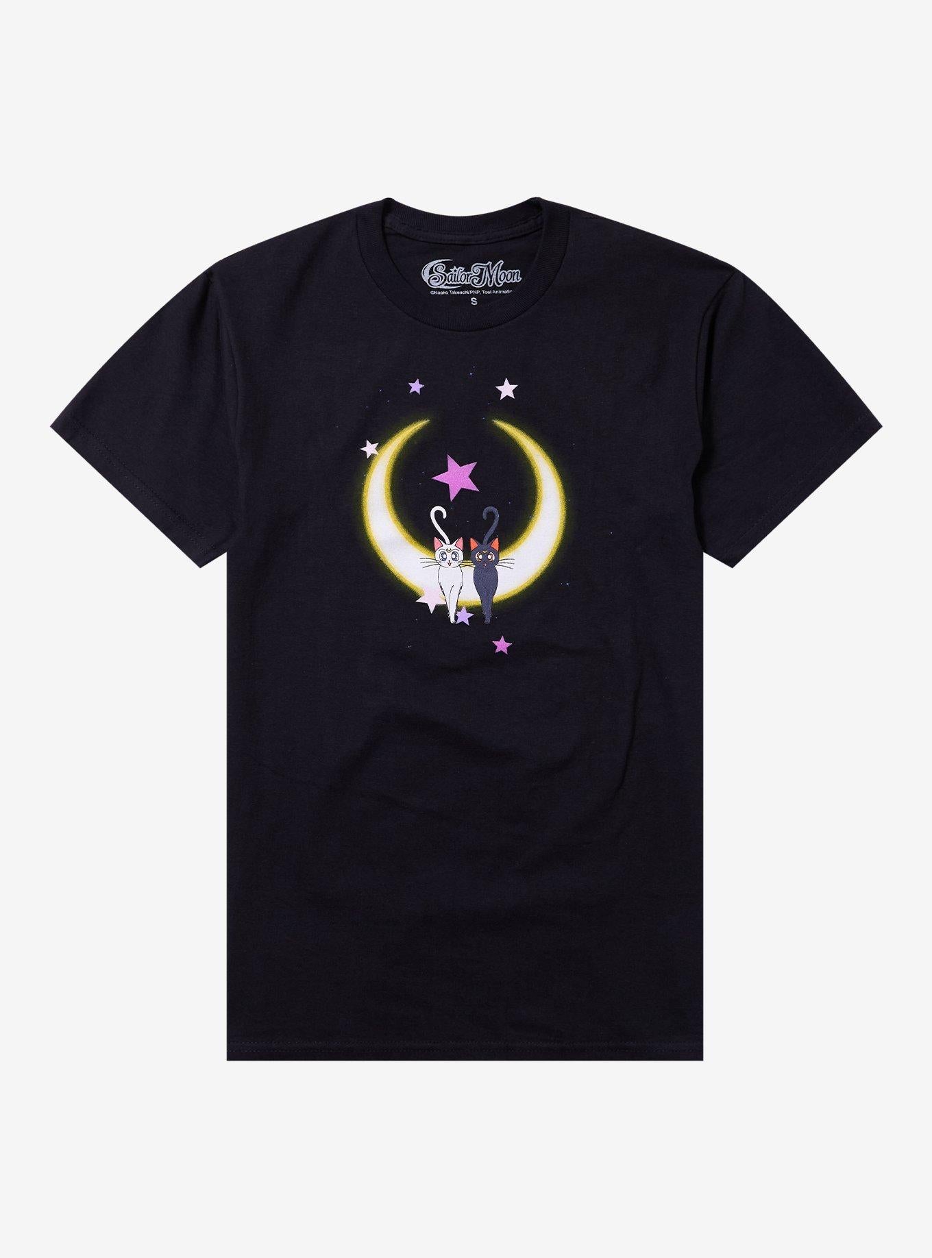 Pretty Guardian Sailor Moon Luna Artemis Celestial Shirt T Shirt Limited Drop