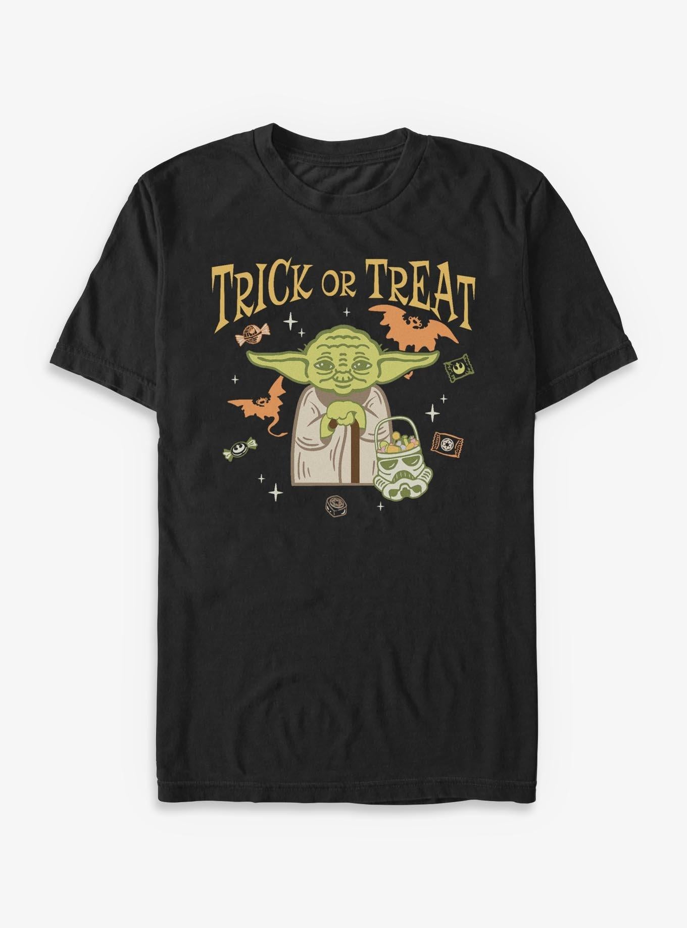 Star Wars Yoda Trick Or Treat T-Shirt