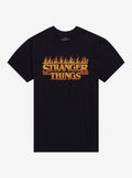 Stranger Things Flames Logo T-Shirt