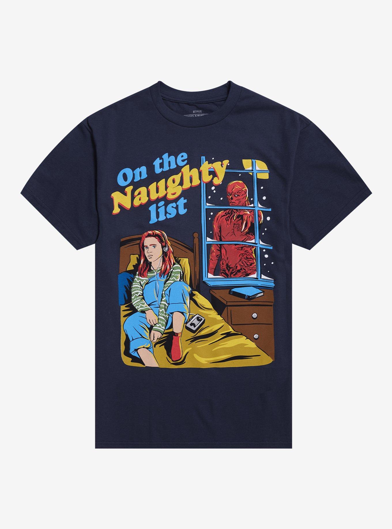 Stranger Things Max Vecna Naughty List Shirt T Shirt Gift Ready