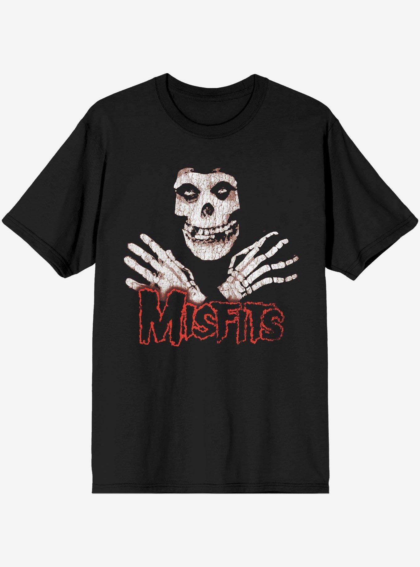 Misfits Fiend Skull Hands Shirt T Shirt Gift Ready