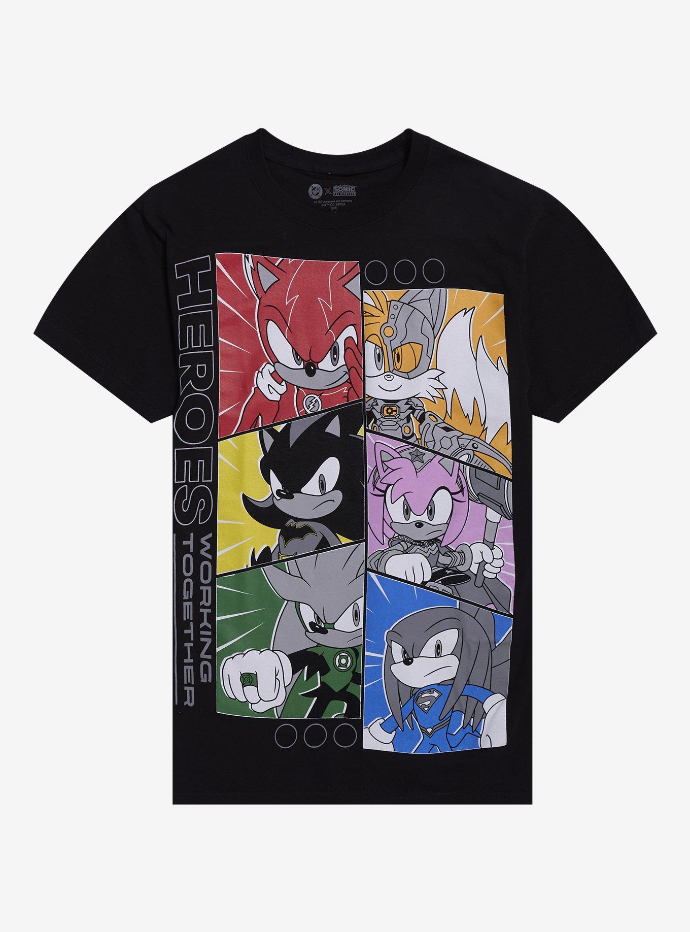 Comics The Hedgehog Group Panels Shirt T Shirt Hot Pick