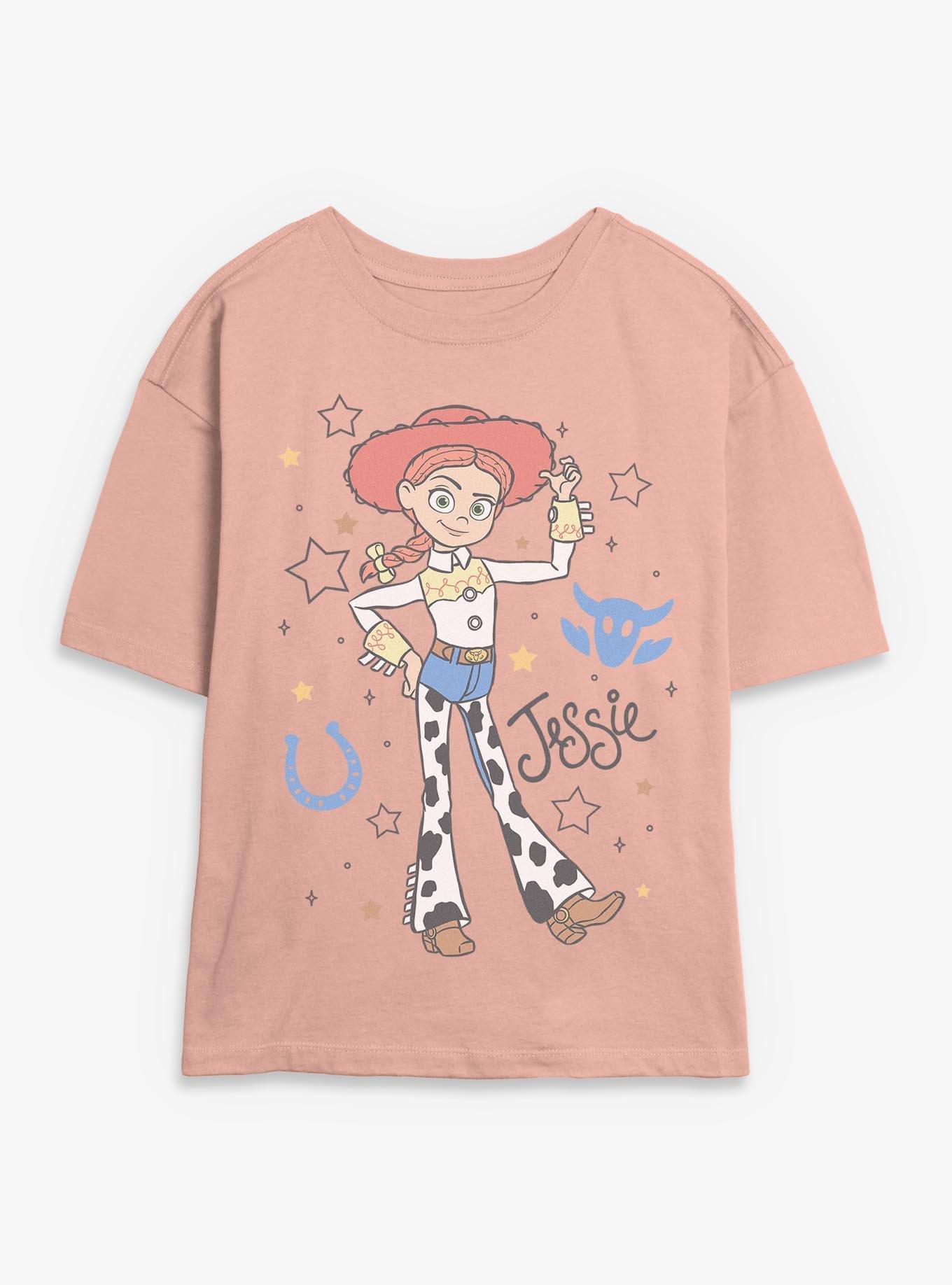 Cartoon Animated Toy Story Signature Jessie Girls Skimmer Shirt T Shirt Everyday Wear