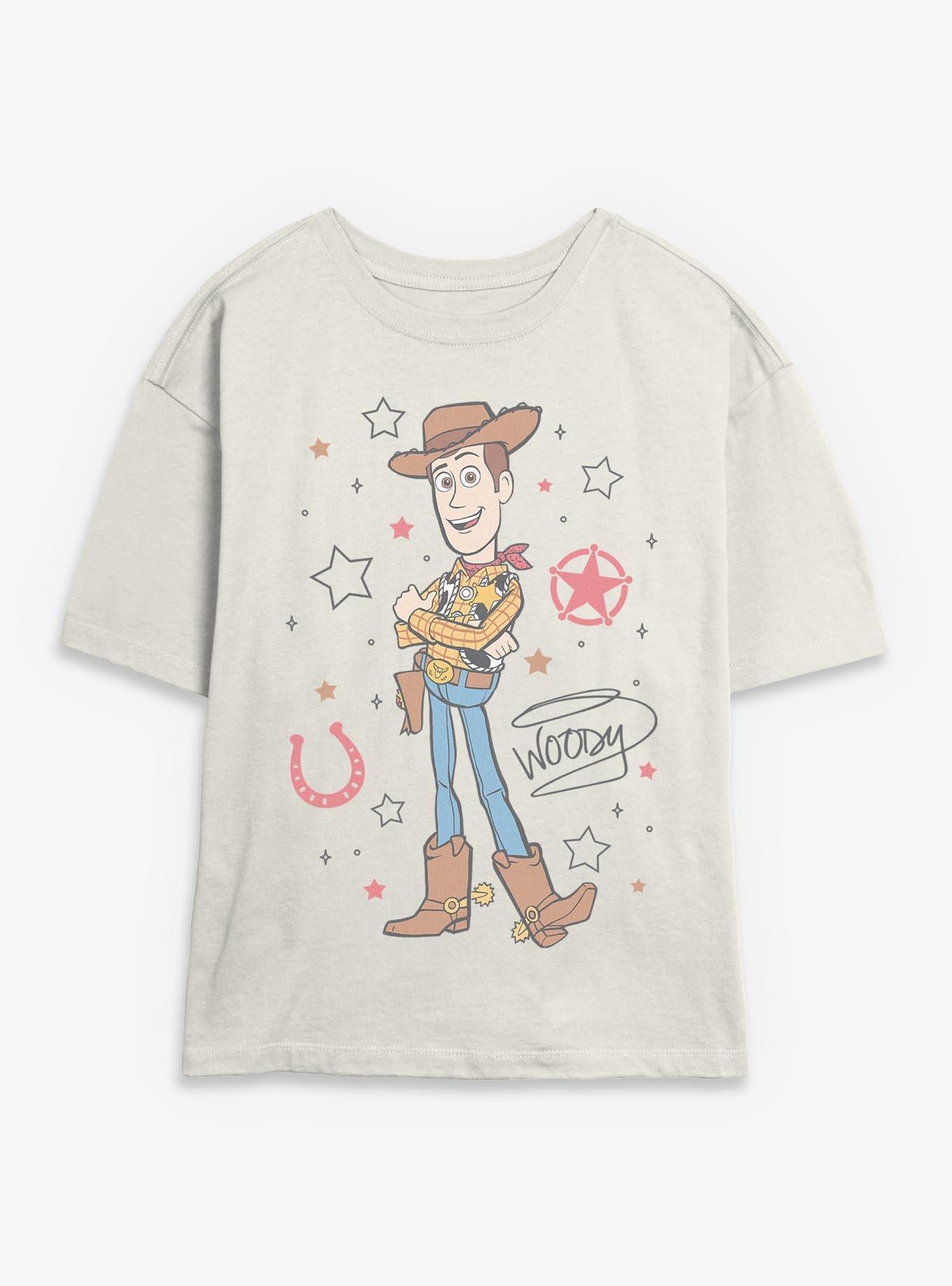 Cartoon Animated Toy Story Signature Woody Girls Skimmer Shirt T Shirt Premium Quality