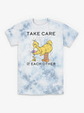 Sesame Street Take Care Of Each Other Tie-Dye T-Shirt | Premium Unisex T-Shirt, Trending Graphic Tee