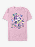 Cartoon Minnie Mouse Minnie Memphis Garment Dye Shirt T Shirt Cozy Fit