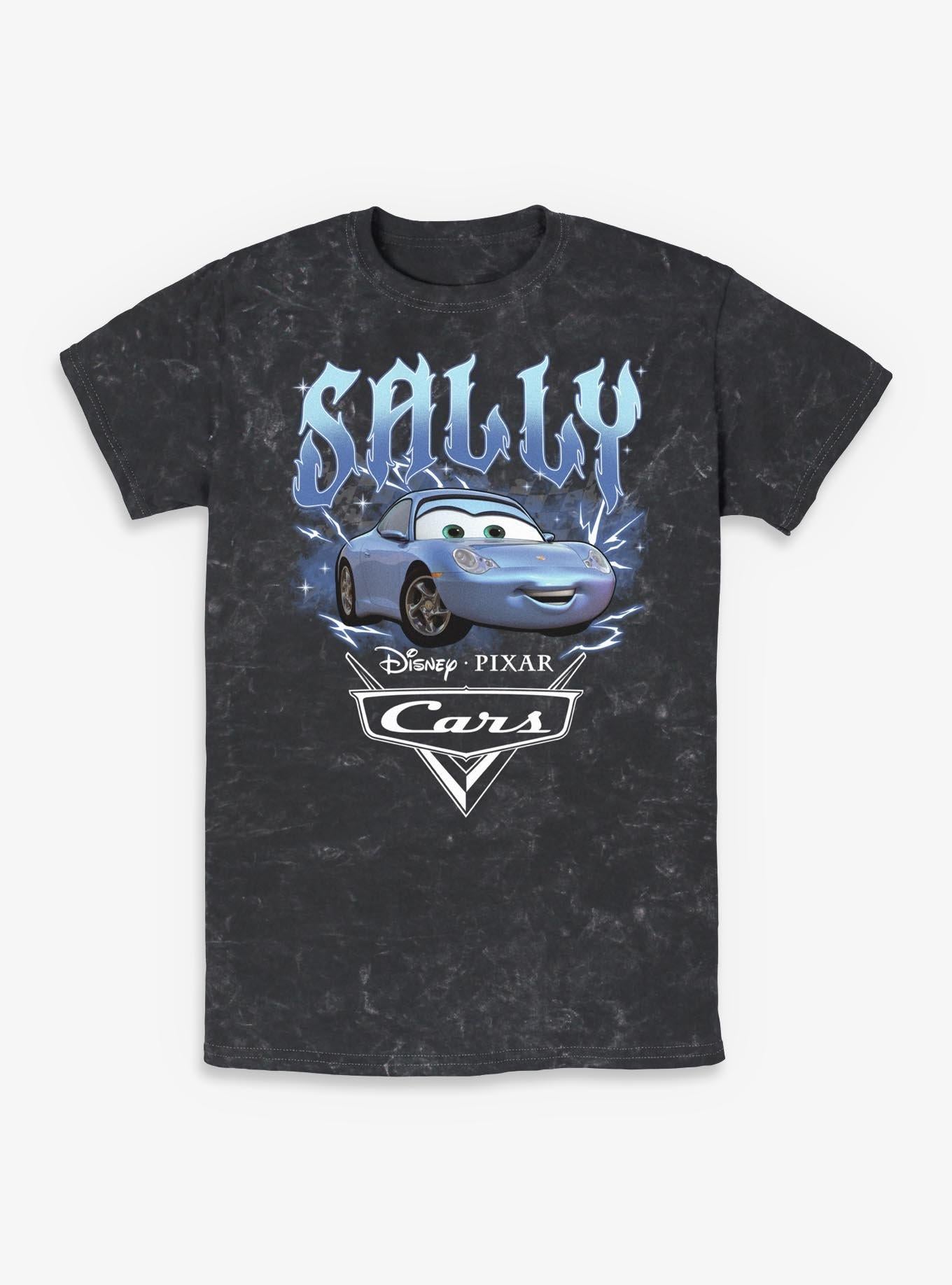 Cartoon Animated Cars Sally Carrera Mineral Wash Shirt T Shirt Everyday Wear