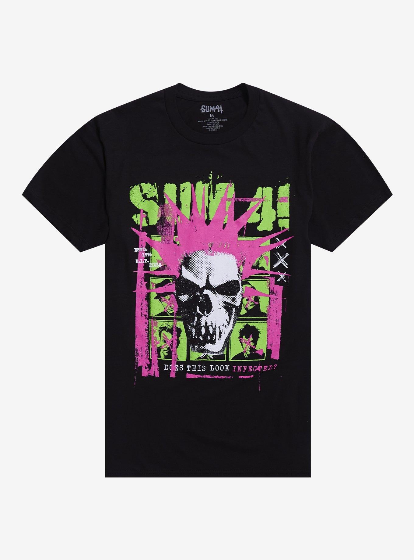 Sum 41 Does This Look Infected Shirt T Shirt US Trend