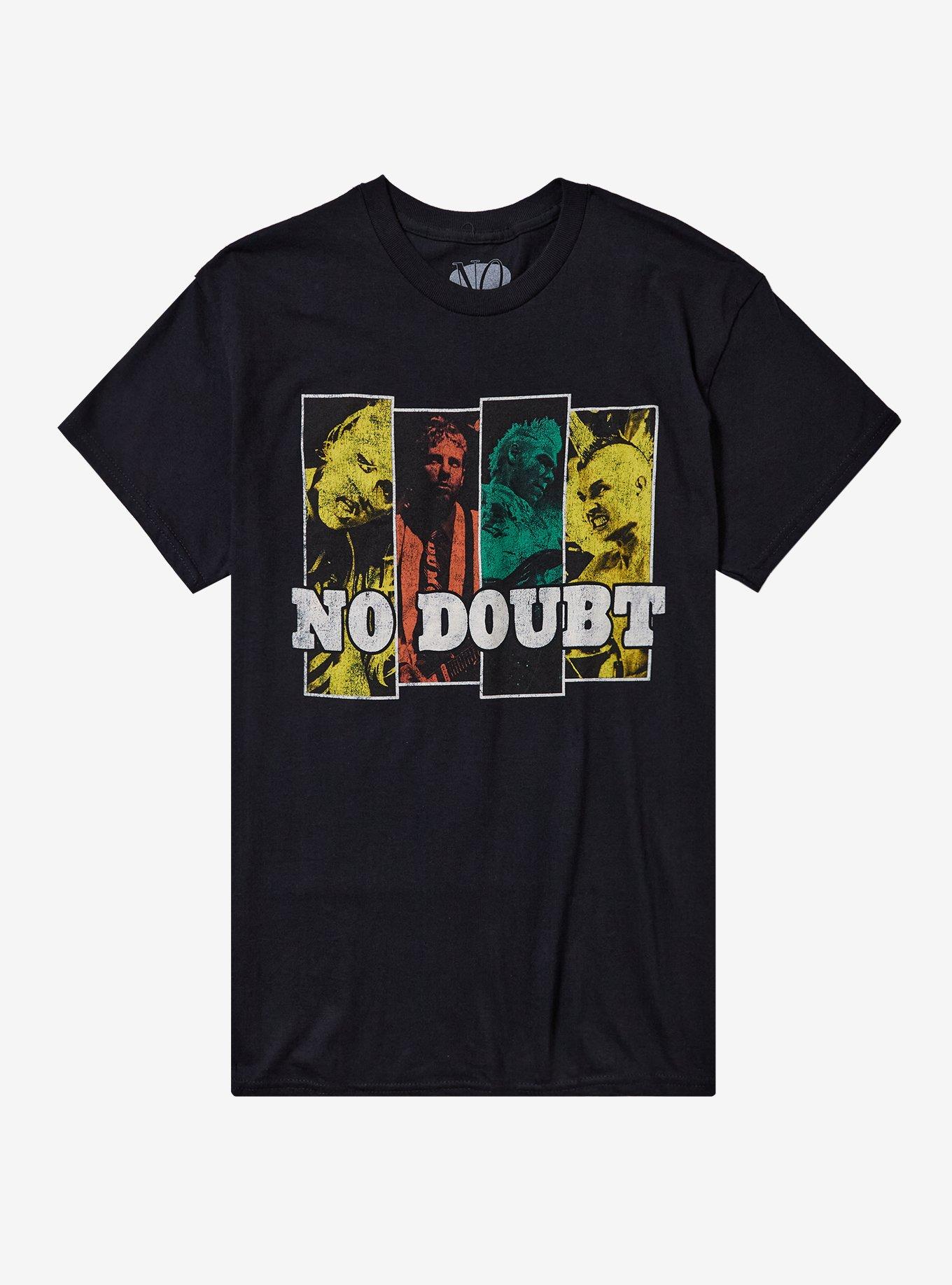 No Doubt Member Panels Shirt T Shirt Clean Design