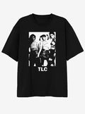 TLC Black White Group Photo Shirt T Shirt Everyday Wear