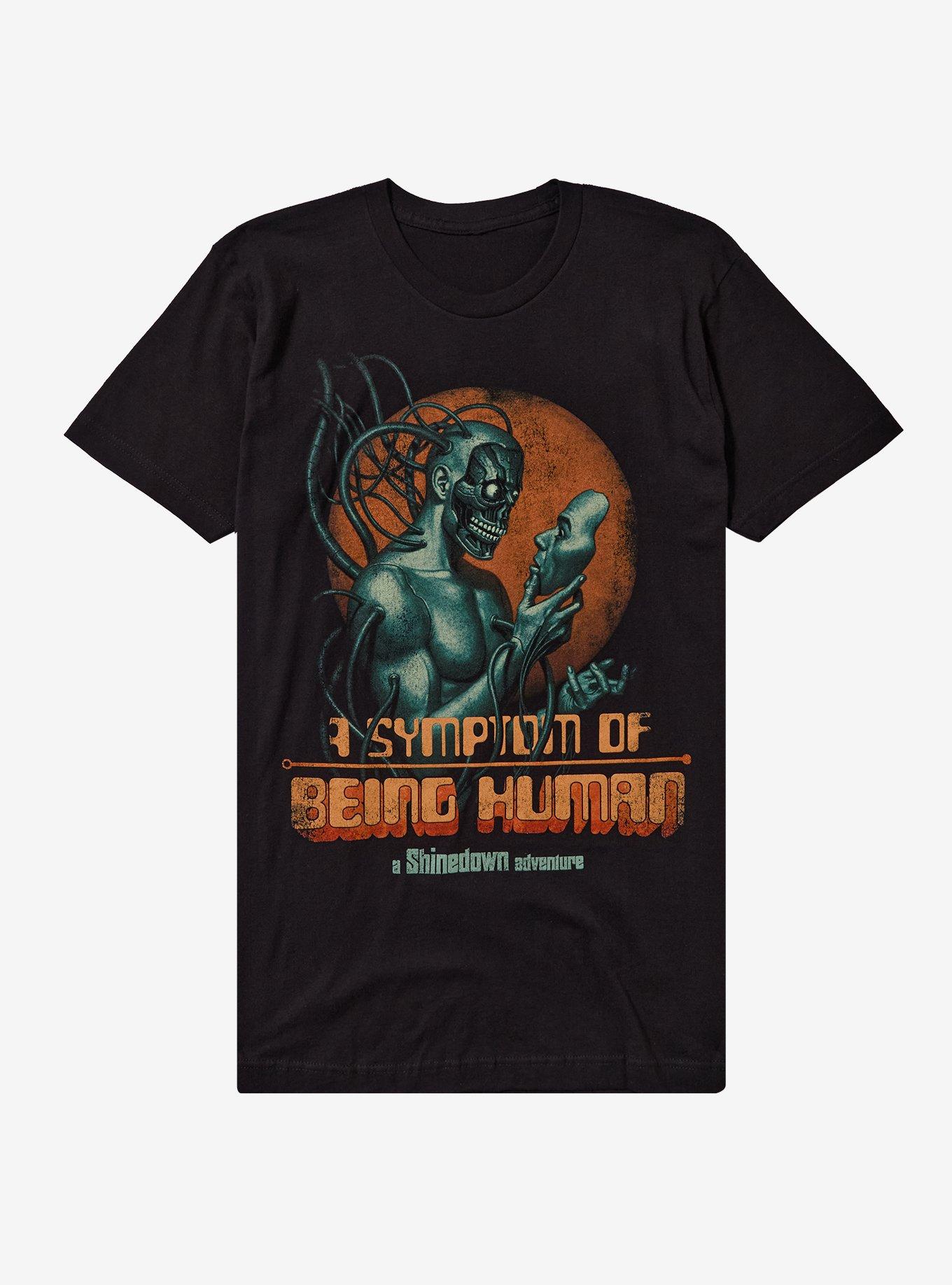 Shinedown Planet Zero World Tour Shirt T Shirt Clean Design
