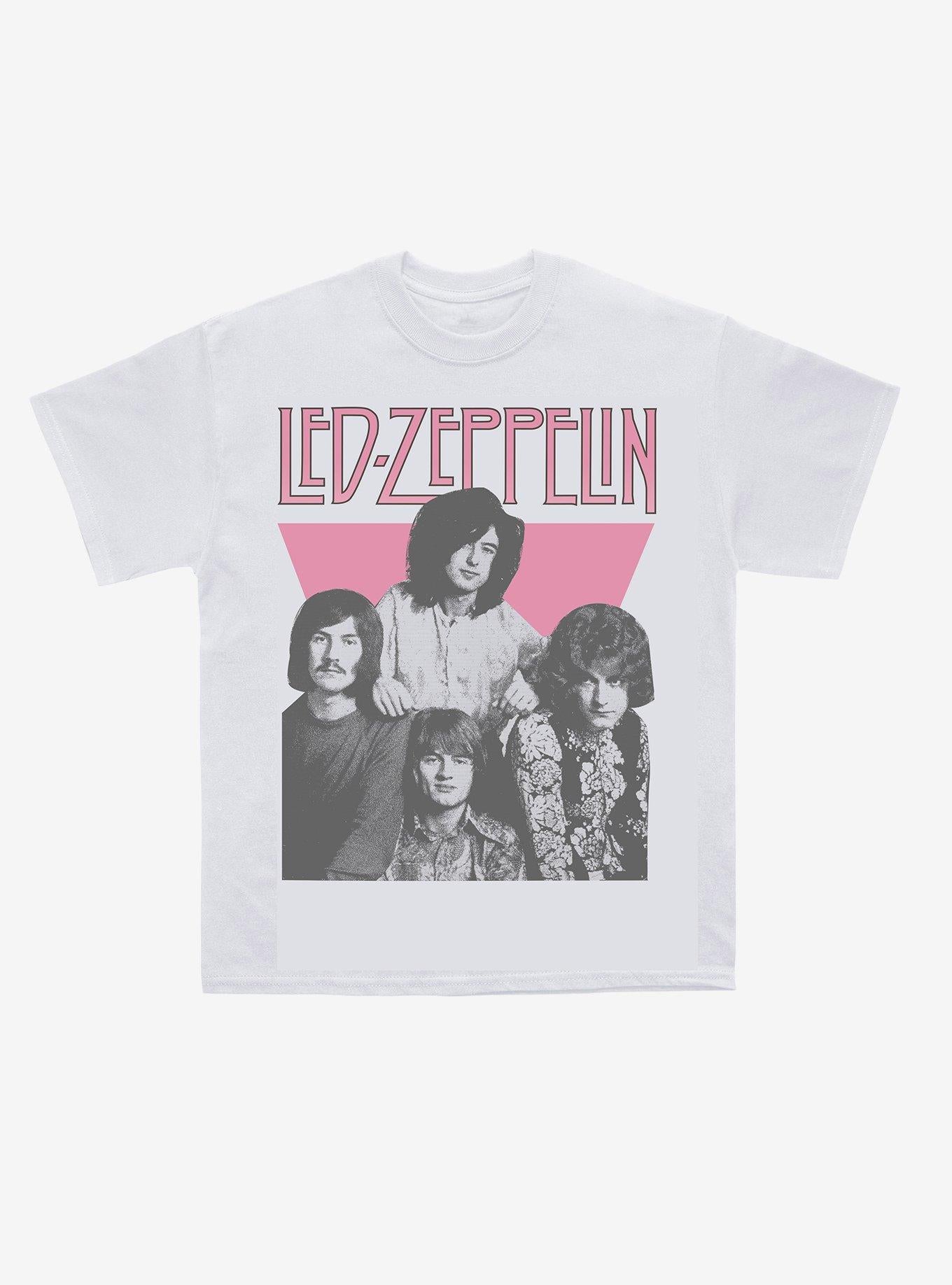 Led Zeppelin Band Portrait Shirt T Shirt Hot Pick