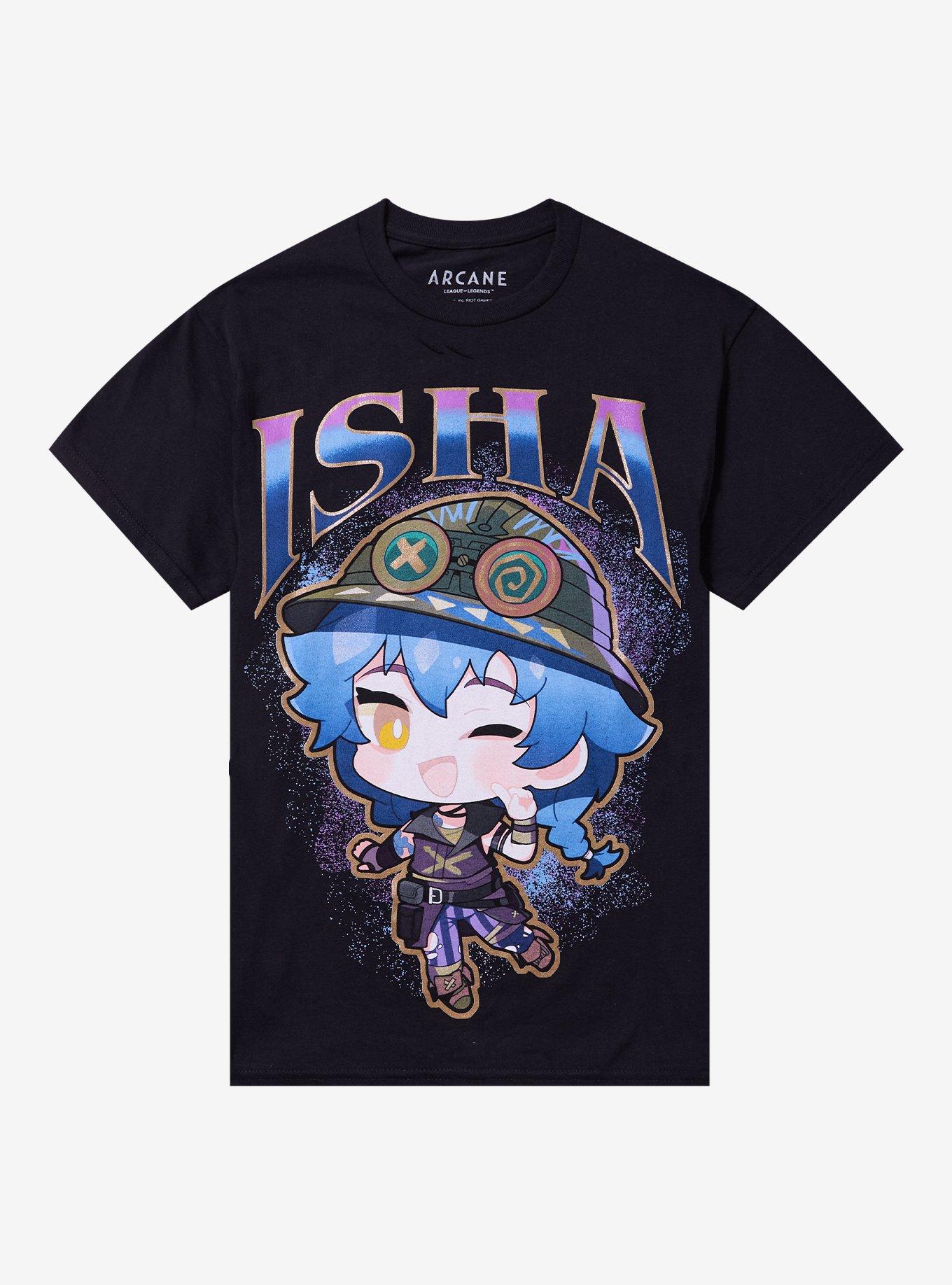 Arcane Isha Chibi Shirt T Shirt Hot Pick