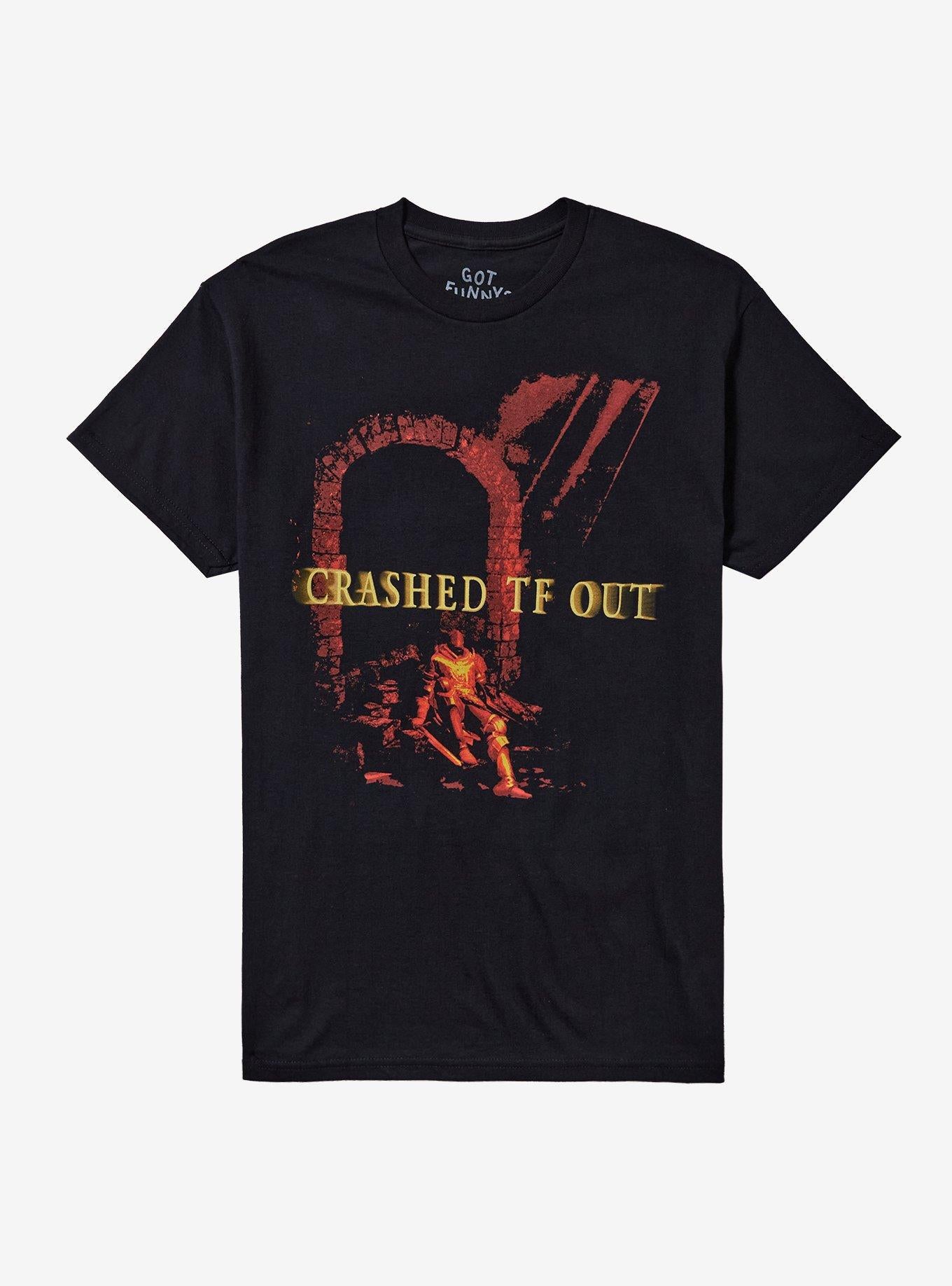 Crash Out Knight Shirt By Funny T Shirt Hot Pick