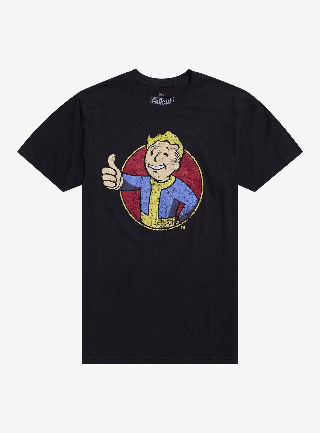 Fallout Vault Boy Shirt T Shirt Clean Design