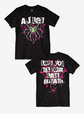 WWE AJ Lee Spider Quote Shirt T Shirt Limited Drop