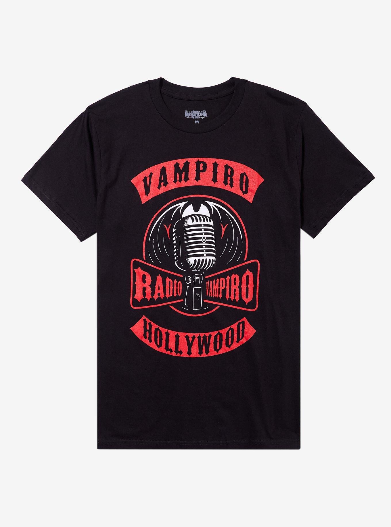 Pro Wrestling Vampiro Radio Vampiro Shirt T Shirt Limited Drop