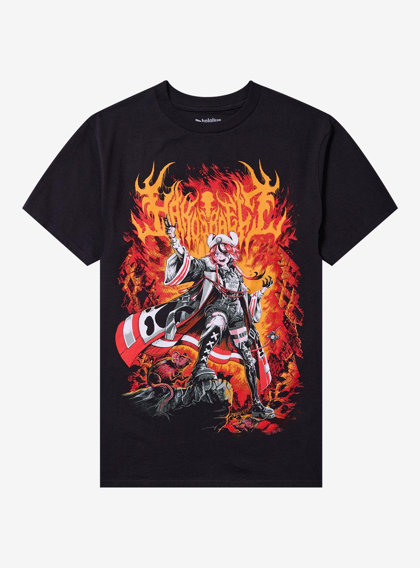 Ghost Ghost Hakos Baelz Metalcropolis Shirt T Shirt Gift Ready