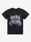 Bring Me The Horizon Logo Mineral Wash Shirt T Shirt Limited Drop