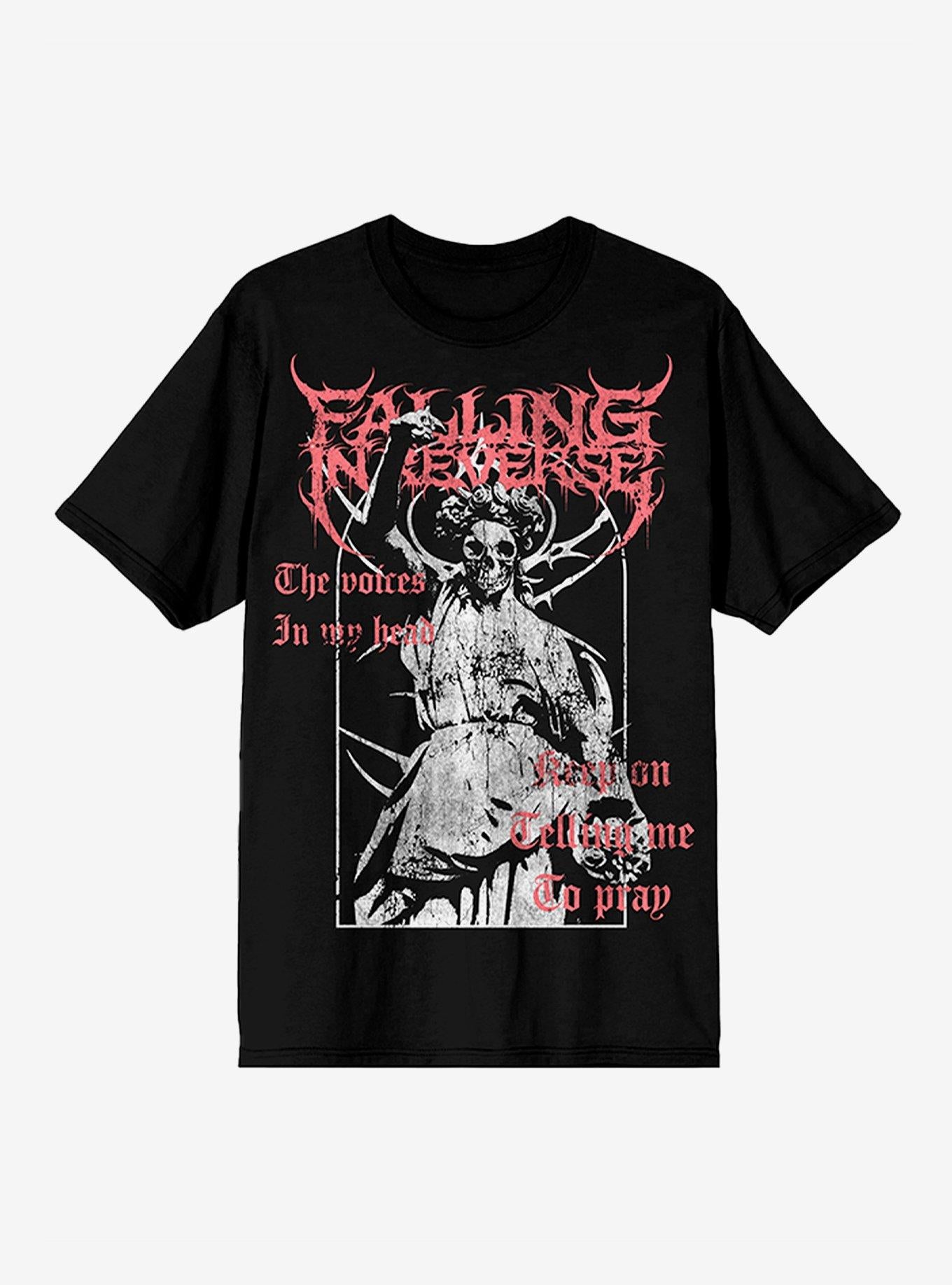 Falling In Reverse Liberty Skeleton Shirt T Shirt New Arrival