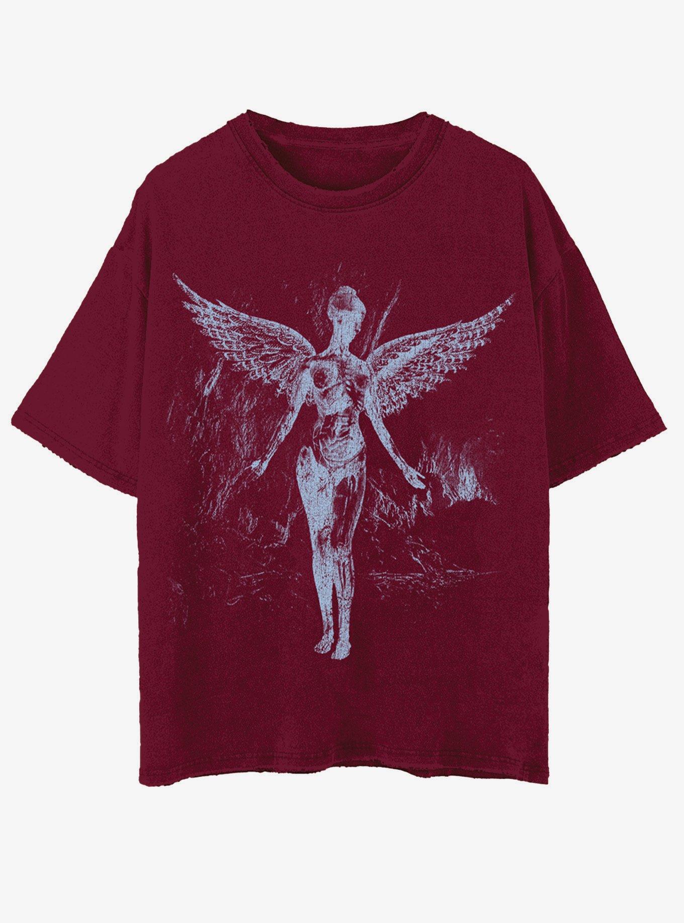 Nirvana In Utero Burgundy Shirt T Shirt US Trend