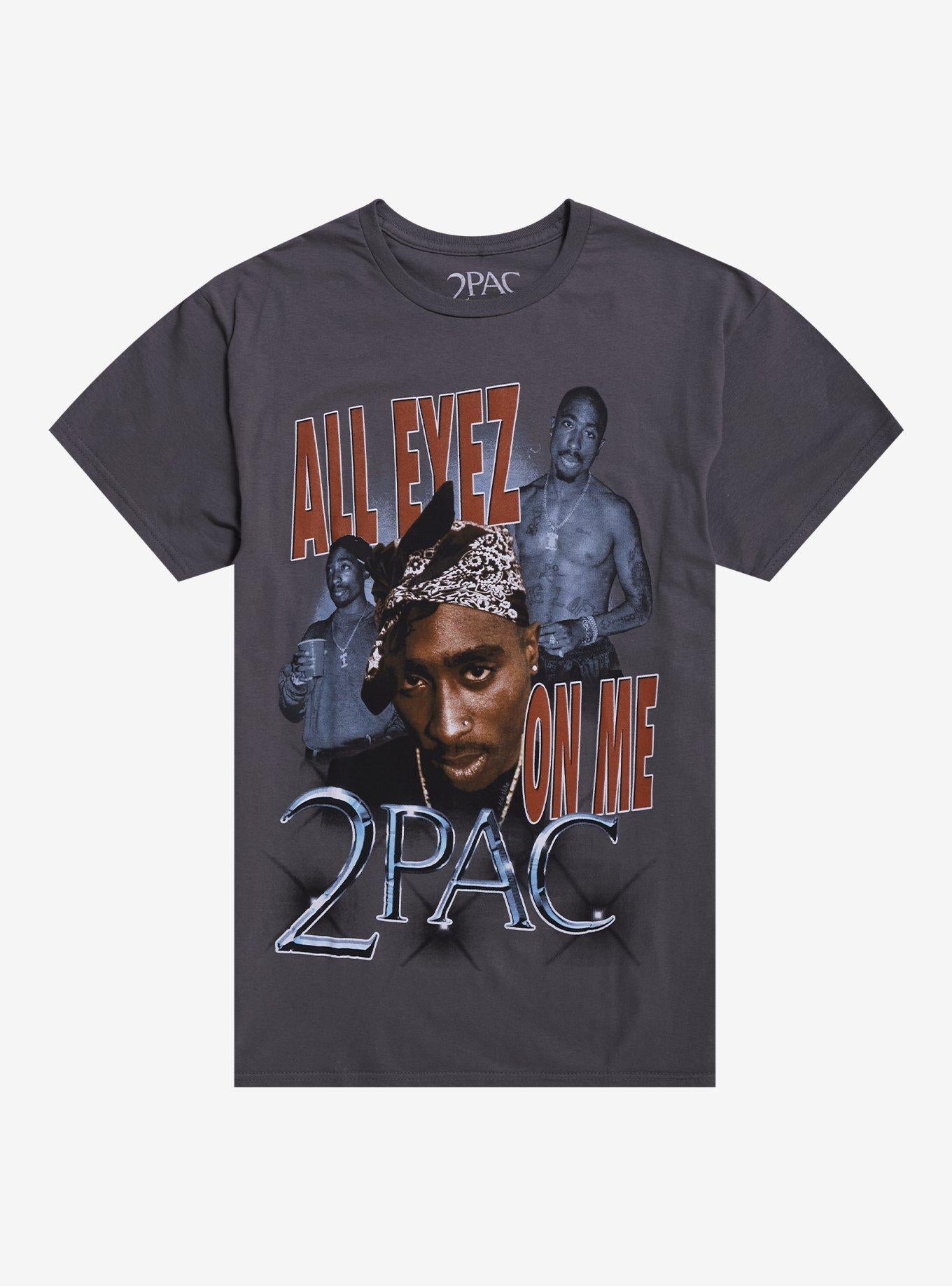 Tupac All Eyez On Me Collage Shirt T Shirt Clean Design