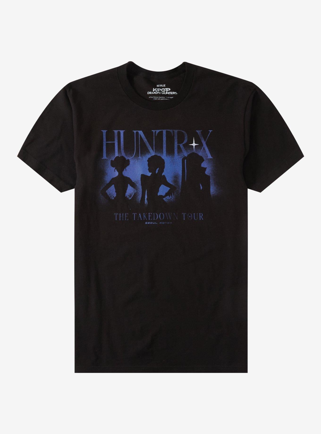 KPop Demon Hunters Huntrix Takedown Tour Shirt T Shirt US Trend