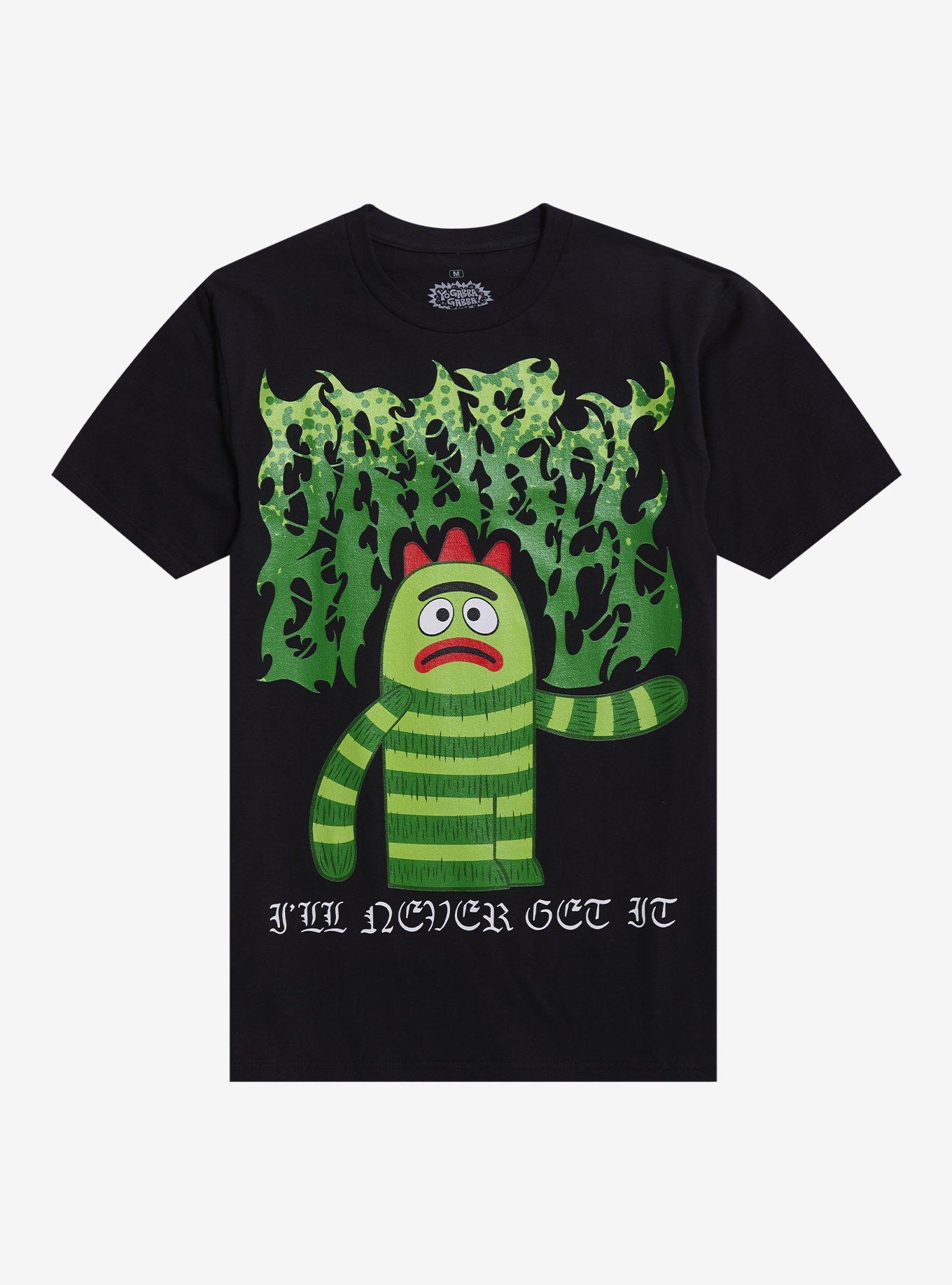 Yo Gabba Gabba Brobee Metal Shirt T Shirt US Trend