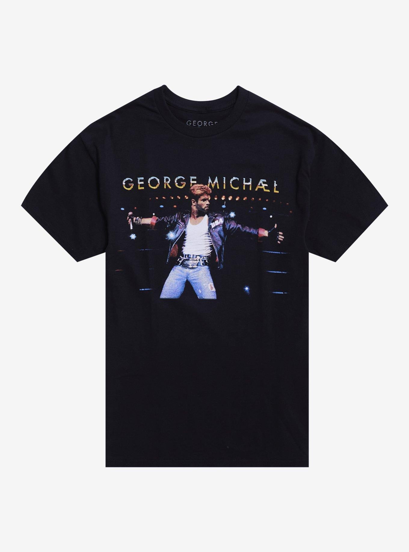 George Michael Stage Performance Shirt T Shirt Hot Pick