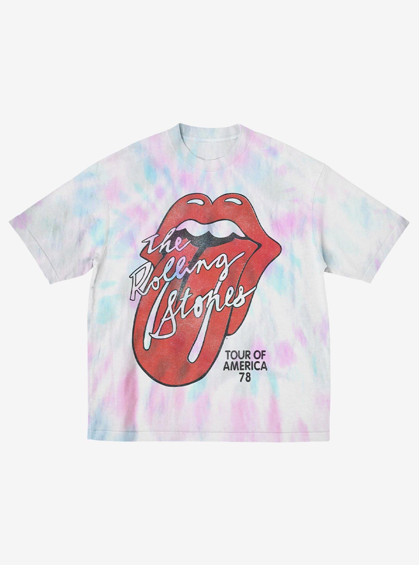The Rolling Stones Tour Tie Dye Shirt T Shirt US Trend