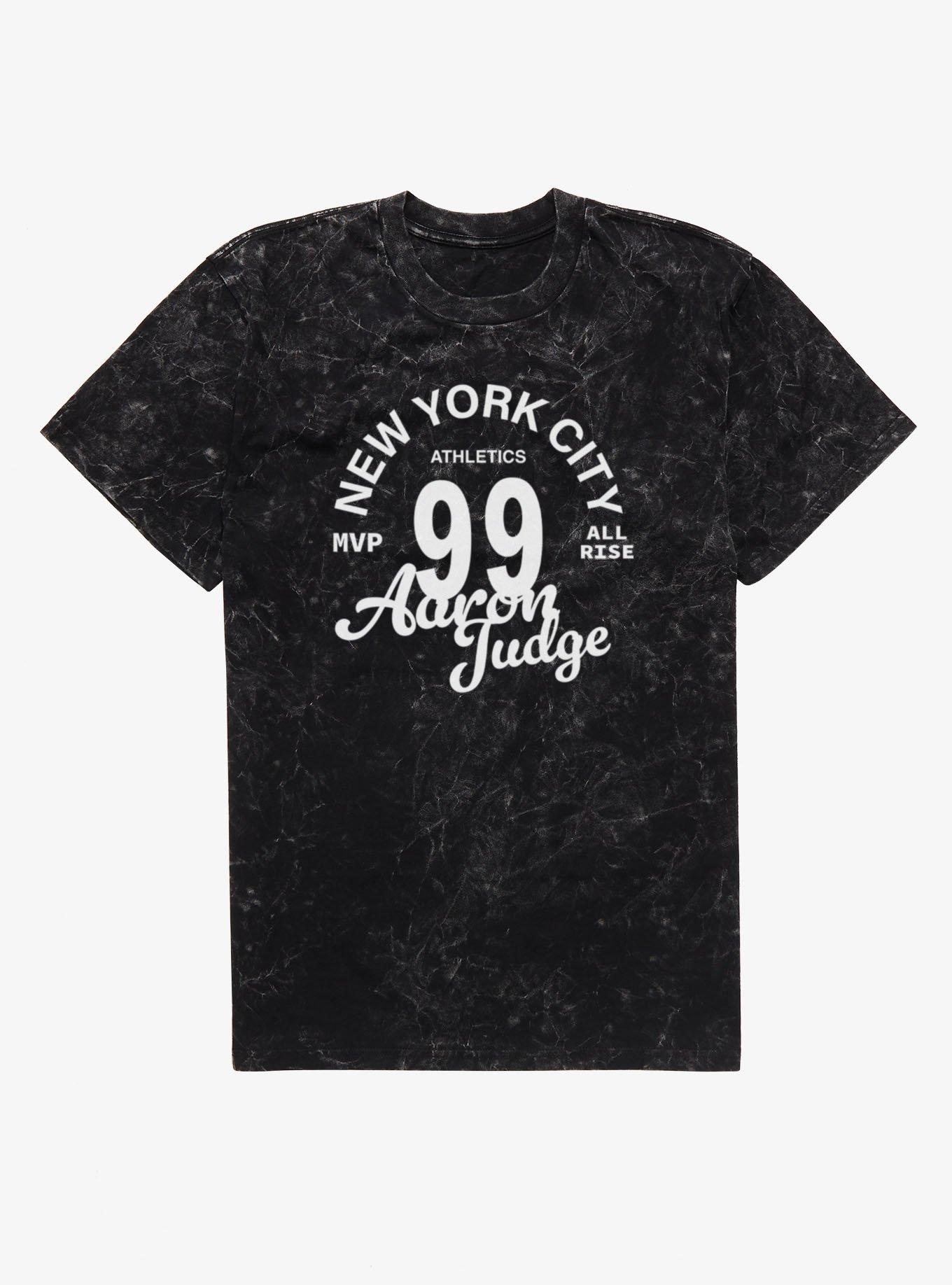 MLB New York Yankees Aaron Judge Mineral Wash T-Shirt Hot Topic Excluisve | Premium Unisex T-Shirt, Trending Graphic Tee