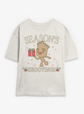Marvel Groot Tree Season Girls Skimmer T-Shirt | Premium Unisex T-Shirt, Trending Graphic Tee