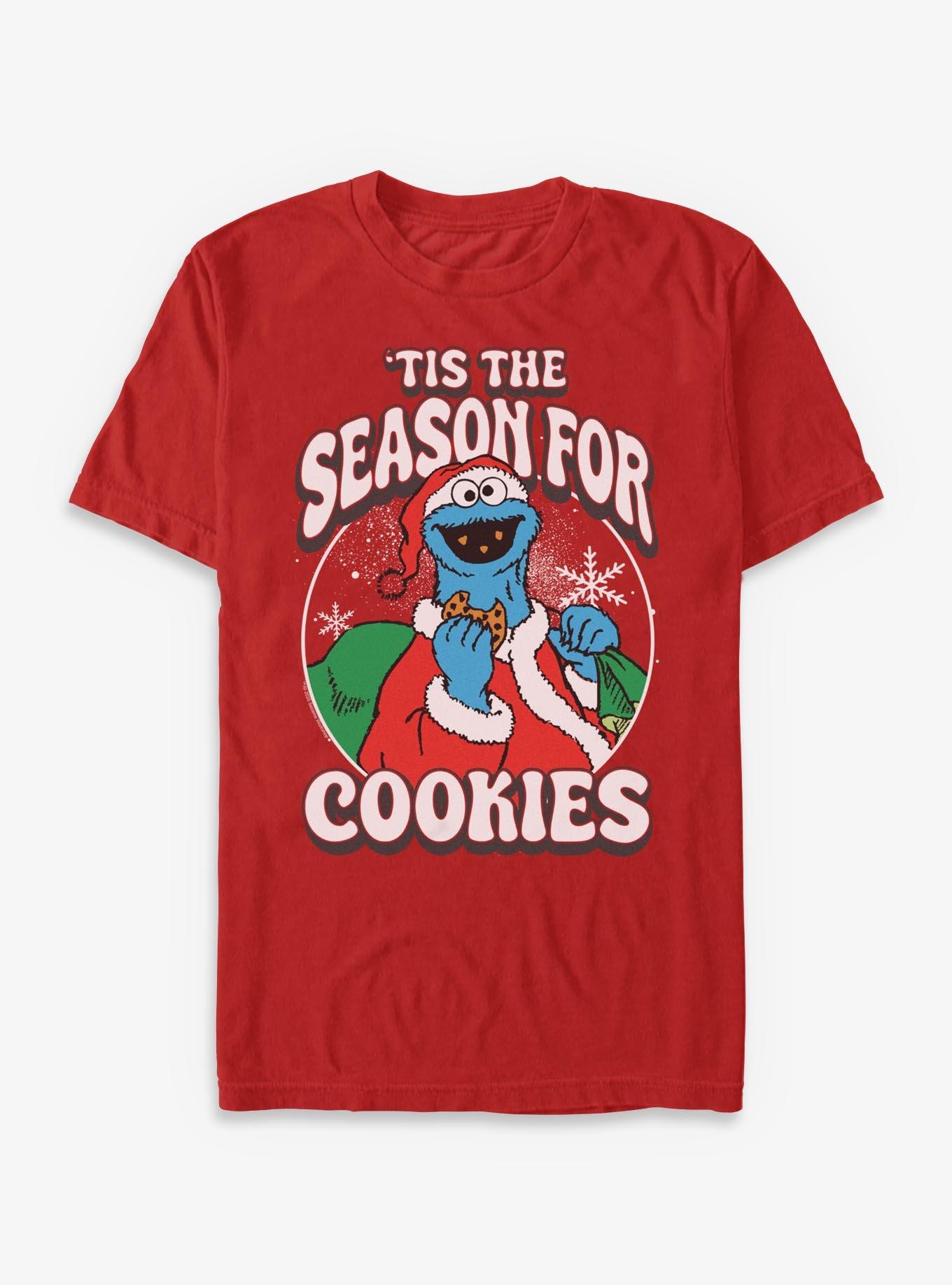 Sesame Street Season For Cookies T-Shirt | Premium Unisex T-Shirt, Trending Graphic Tee
