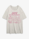 Sesame Street Joy To The Street Girls Oversized T-Shirt | Premium Unisex T-Shirt, Trending Graphic Tee