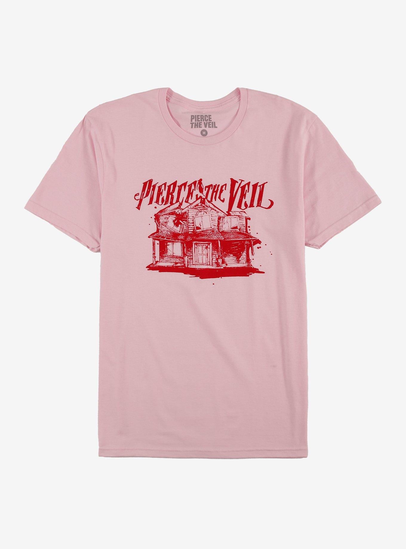 Pierce The Veil Collide With The Sky Red Pink Shirt T Shirt Everyday Wear