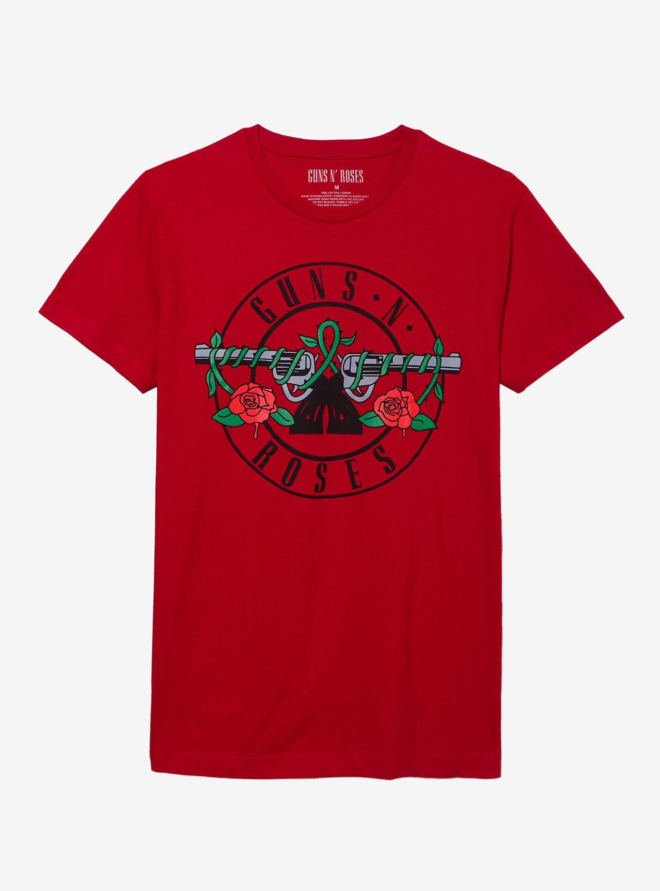 Guns Roses Red Logo Shirt T Shirt Hot Pick