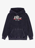 Dr. Pepper Logo Mineral Wash Hoodie Hot Topic Exclusive