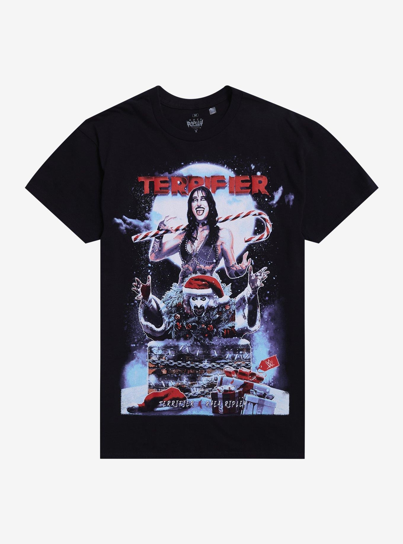 Wwe Rhea Ripley Terrifier Holiday Shirt T Shirt Gift Ready