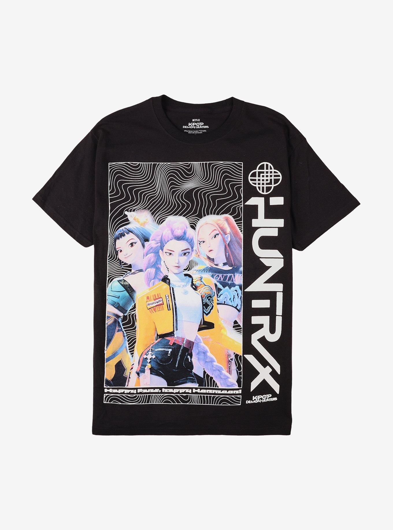 KPop Demon Hunters Huntrix Swirl Shirt T Shirt Hot Pick