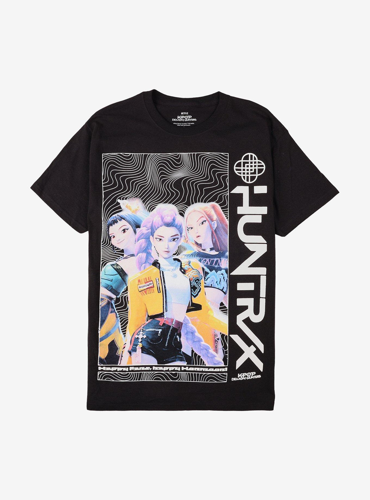KPop Demon Hunters HUNTR/X Swirl T-Shirt