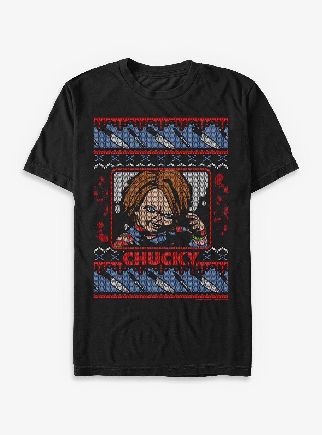 Chucky Ugly Chucky Sweater T-Shirt | Premium Unisex T-Shirt, Trending Graphic Tee