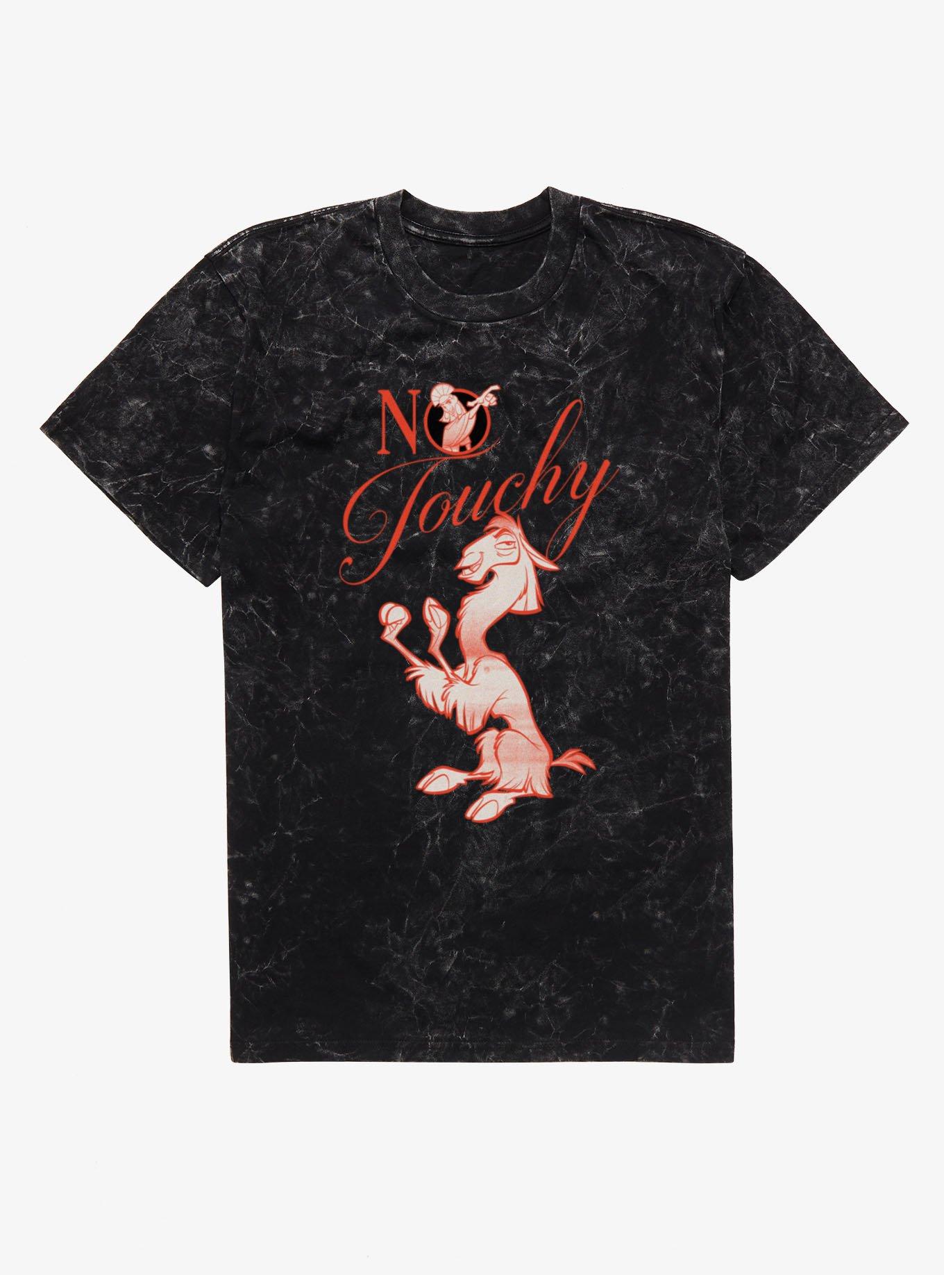 Disney The Emperor's New Groove No Touchy Mineral Wash T-Shirt | Premium Unisex T-Shirt, Trending Graphic Tee