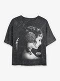 Eternal Love Padame Girls Mineral Wash Crop Shirt T Shirt Everyday Wear